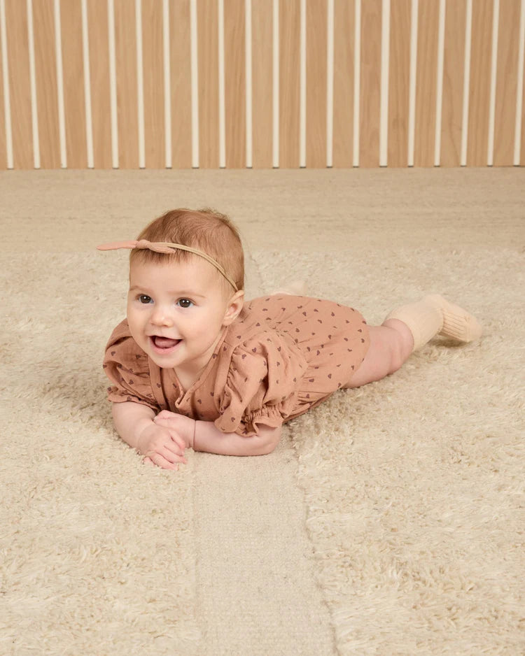Cosette Romper | Hearts | Quincy Mae