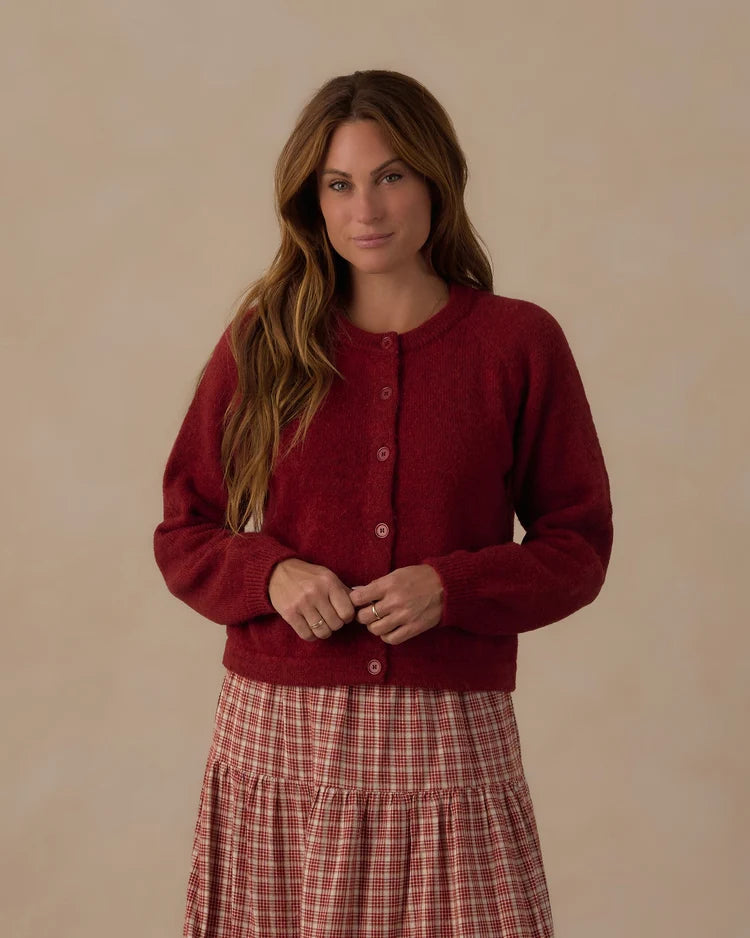Women's Fuzzy Cardigan | Ruby | Rylee & Cru