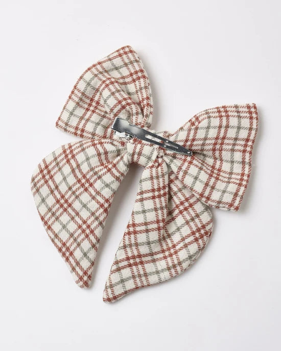 Bow | Christmas Plaid | Quincy Mae