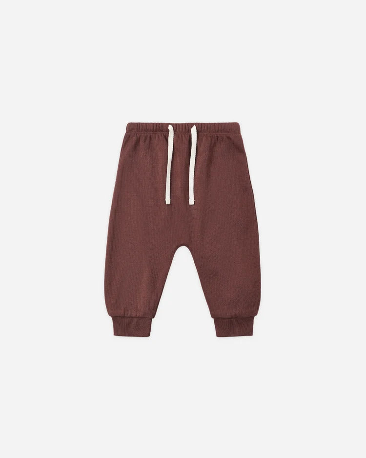 Sweatpant | Black Cherry | Quincy Mae
