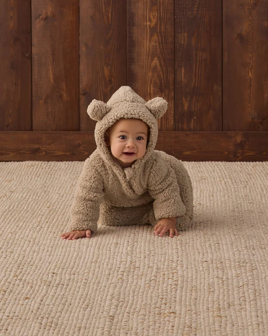 Bear Jumpsuit | Latte | Quincy Mae