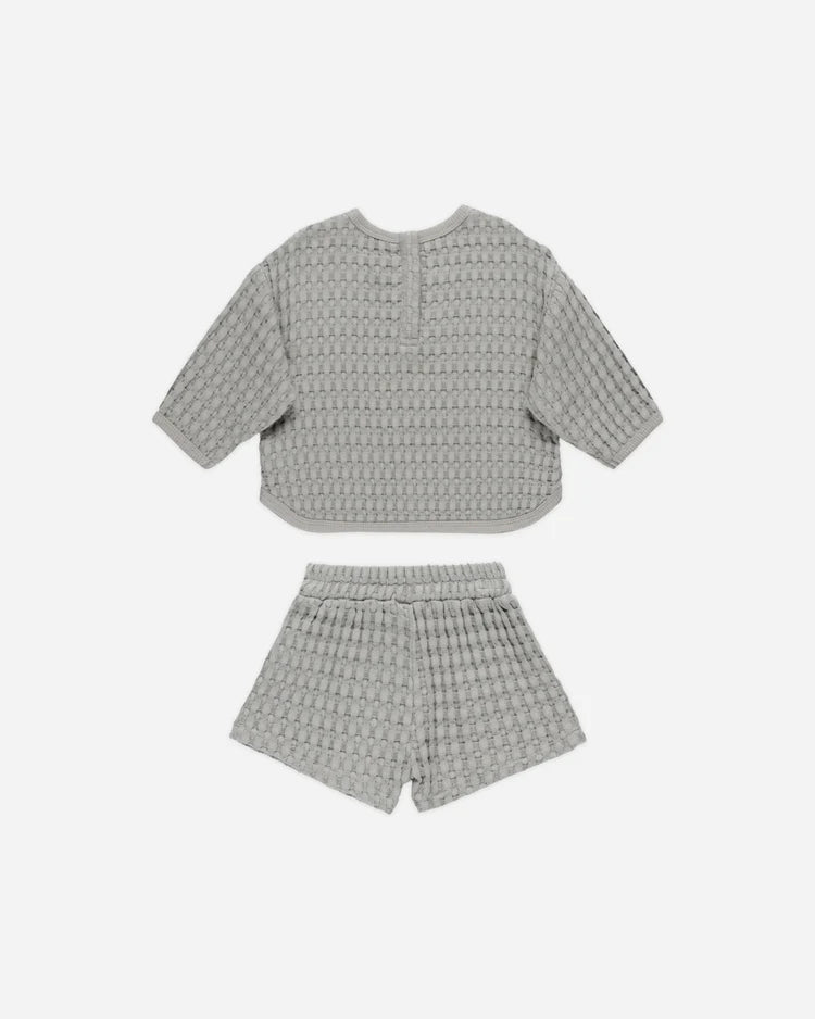 Flynn Set | Dusty Blue | Quincy Mae