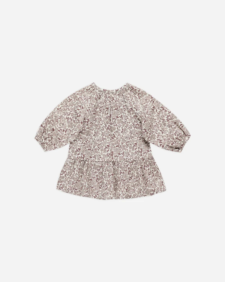 Lany Dress | Mauve Ditsy | Quincy Mae