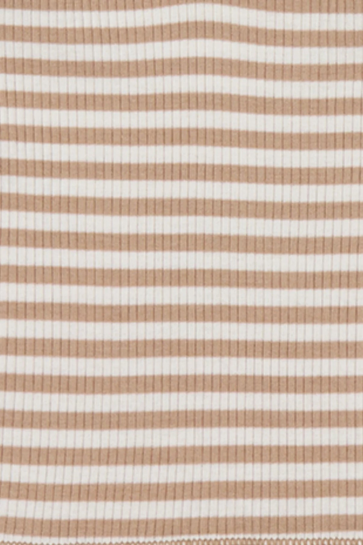 Organic Cotton Modal Lennon Beanie - Narrow Stripe Baker/Cloud | Jamie Kay