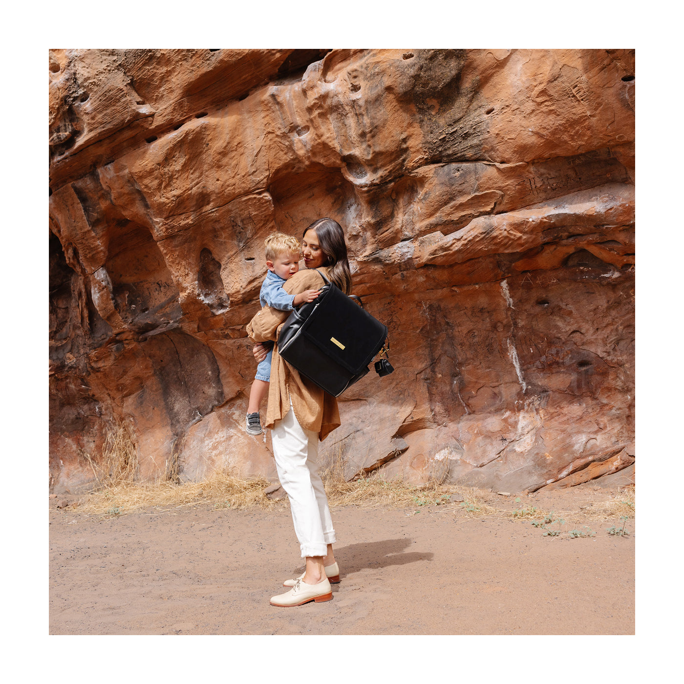 Boxy Backpack - Twilight Black