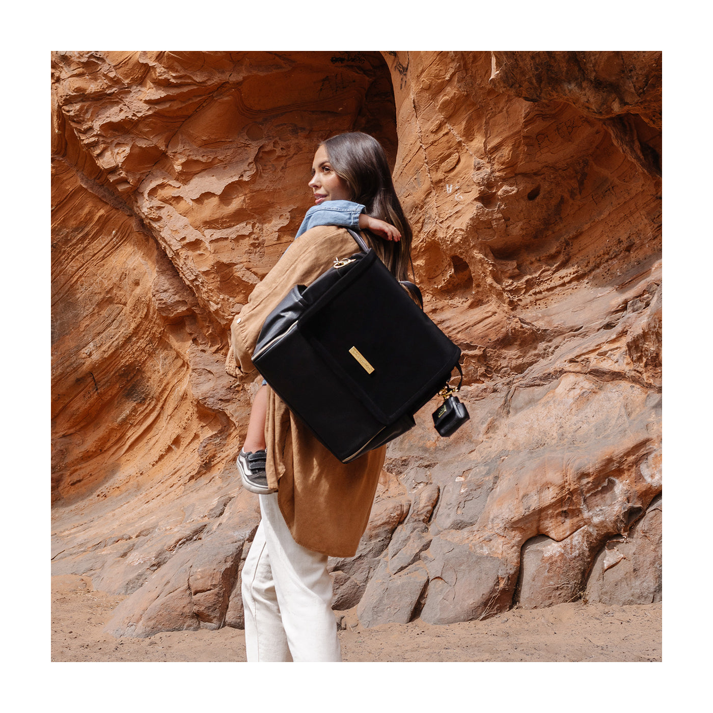Boxy Backpack - Twilight Black
