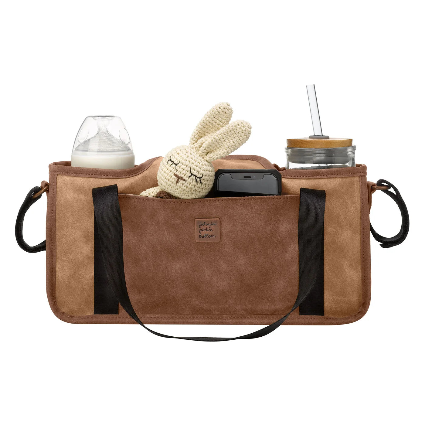 Wander Stroller Caddy in Brioche / Petunia Pickle Bottom