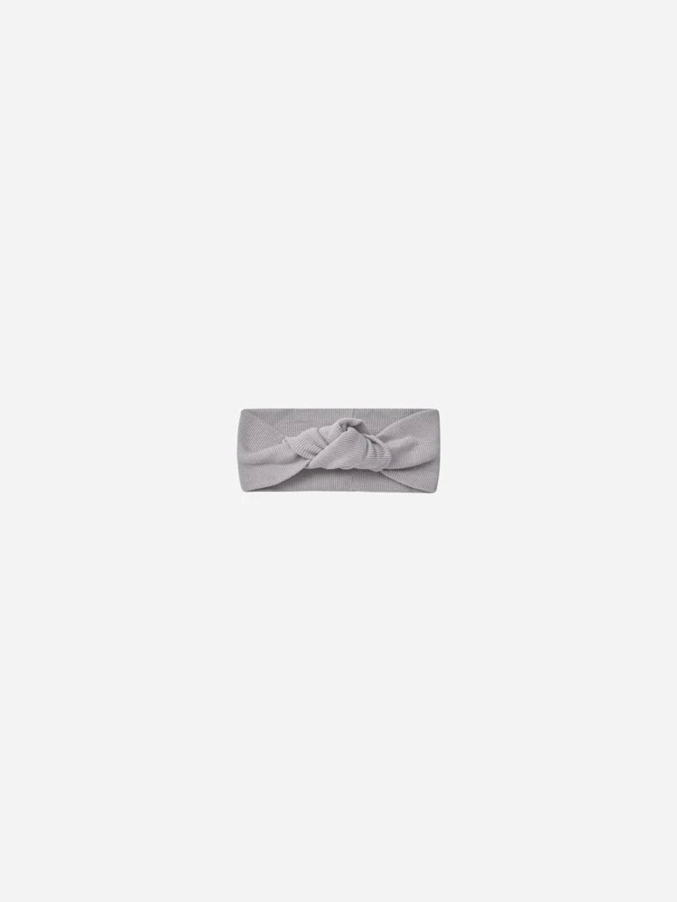 Ribbed Knotted Headband | Quincy Mae | Periwinkle