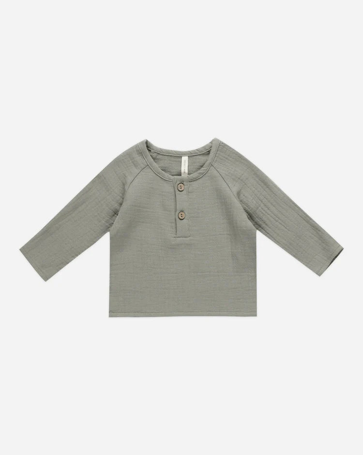 Zion Shirt | Basil | Quincy Mae