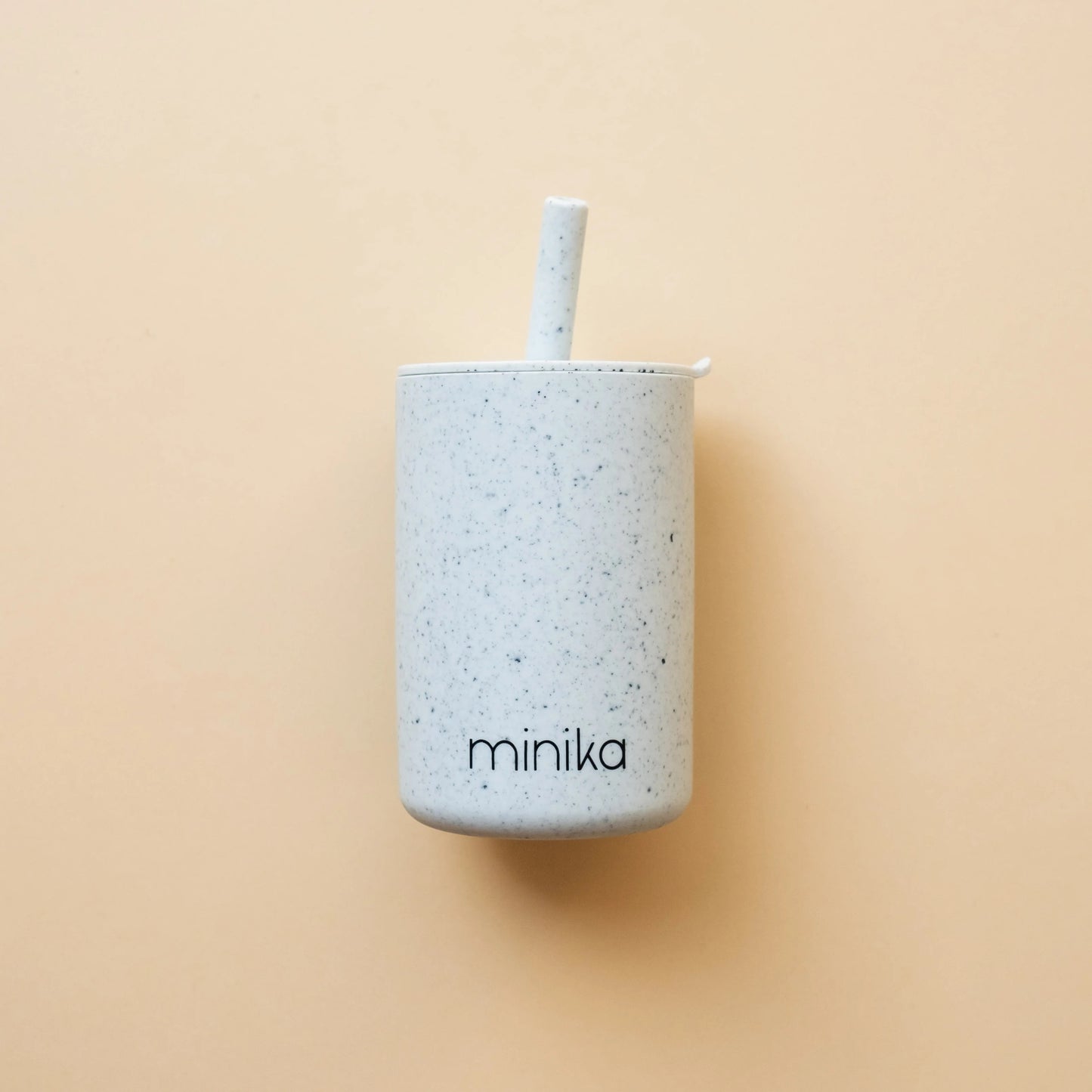 Silicone Straw Cup With Lid