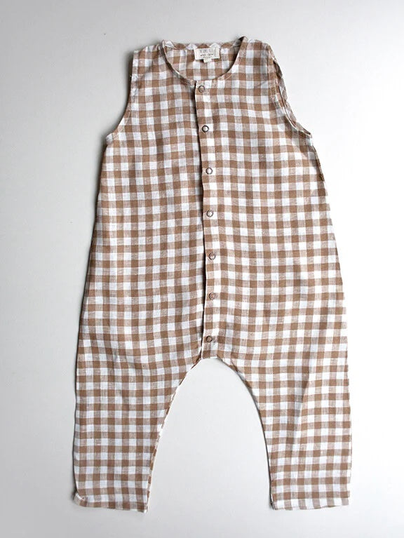 The Gingham Playsuit- The Simple Folk