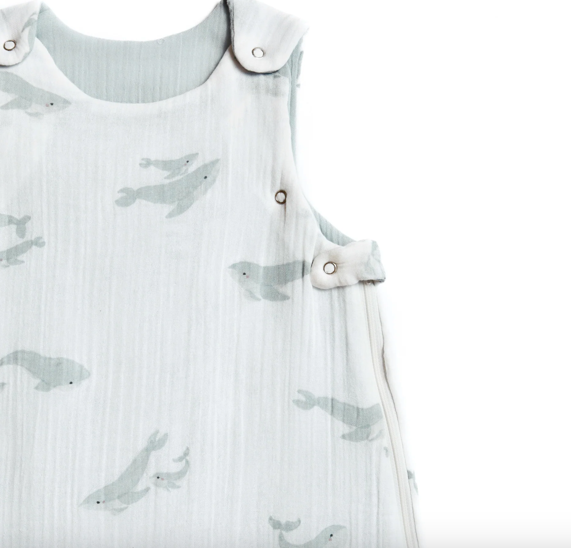 1.7 TOG Sleep Bag | Pehr | 0-9 months | Follow Me Whale
