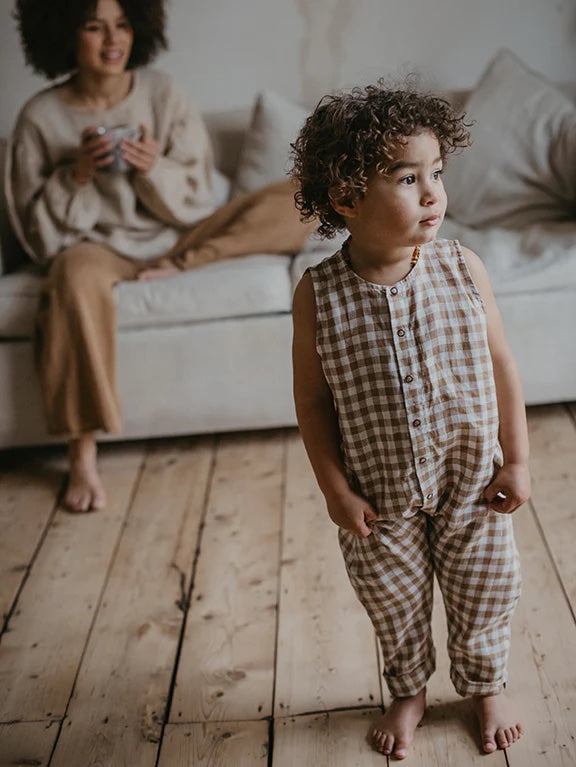 The Gingham Playsuit- The Simple Folk