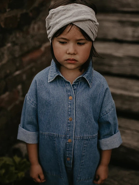 The Denim Boiler Suit- The Simple Folk