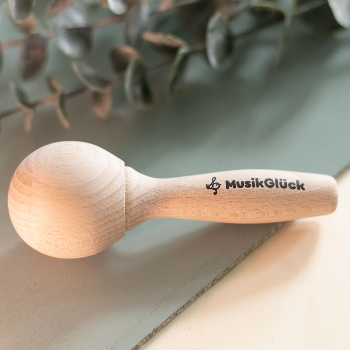 Wooden Maracas Rattle