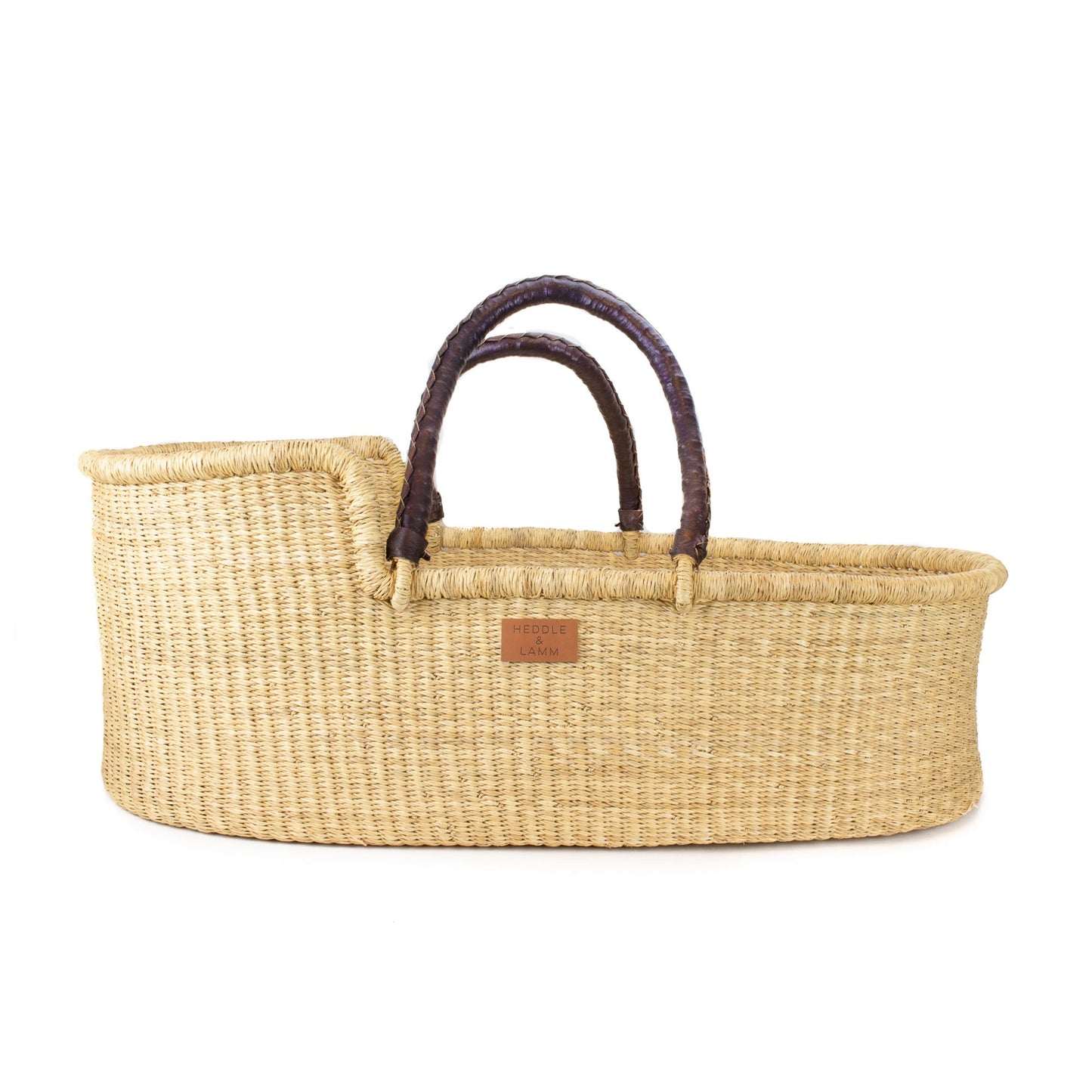 Pelu Moses Basket - Dark Brown Handle