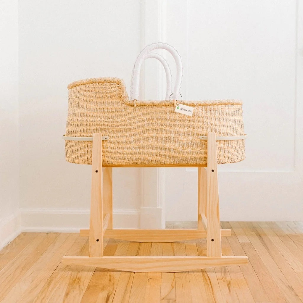 Natural Rocking Bassinet Stand