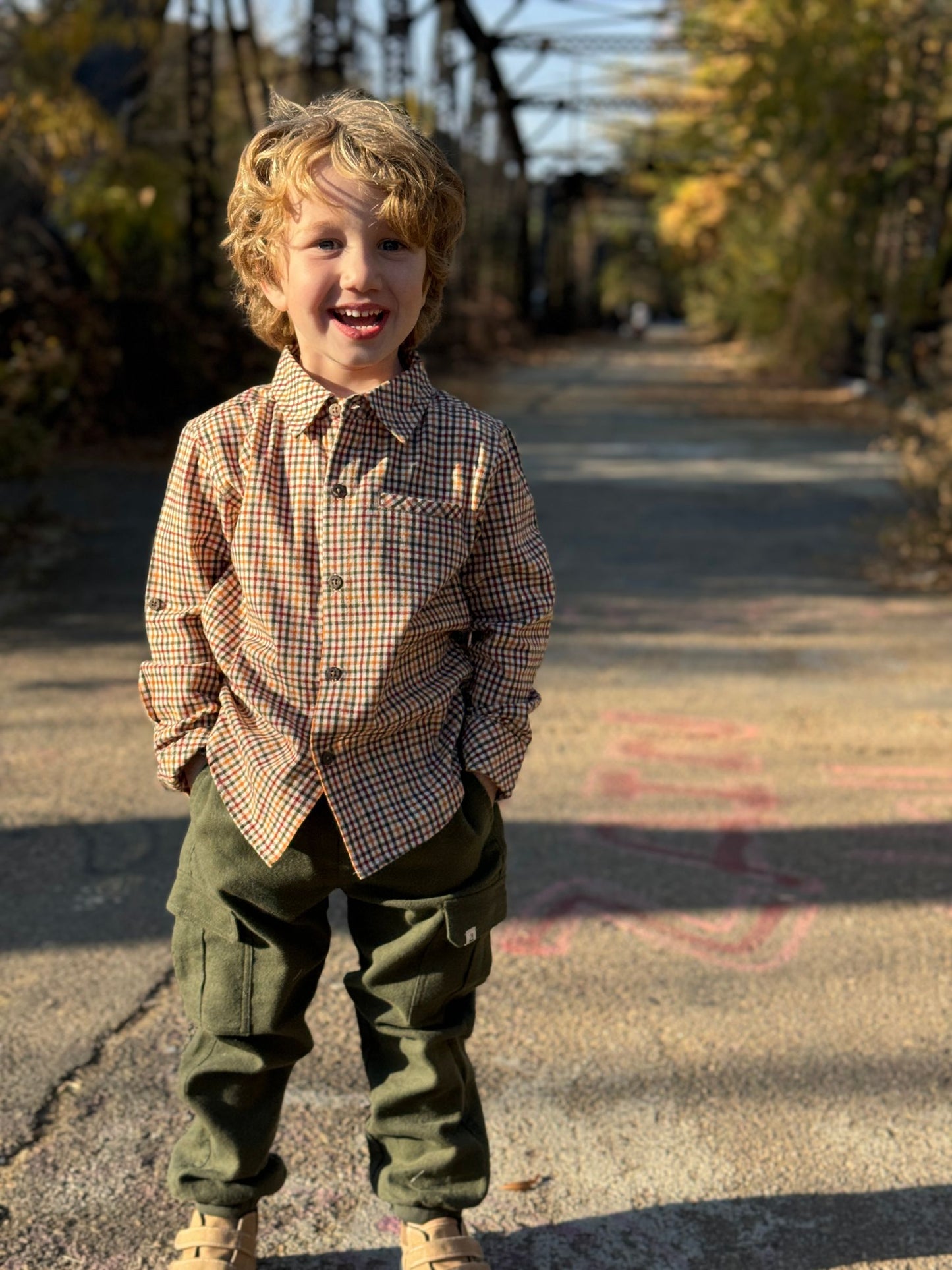 Arnie Cargo Pant | Olive | Me & Henry