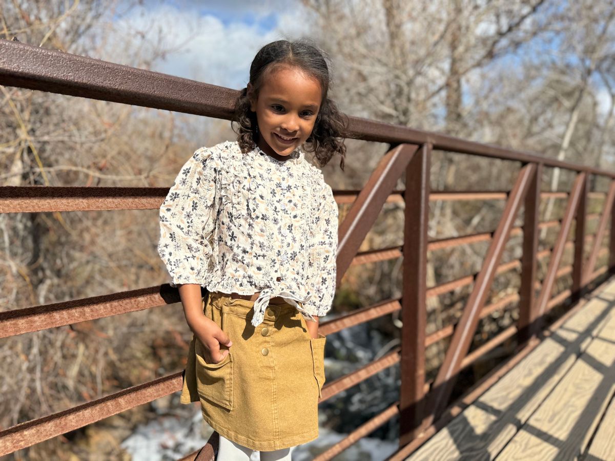 Daphne Skirt | Brown | Vignette