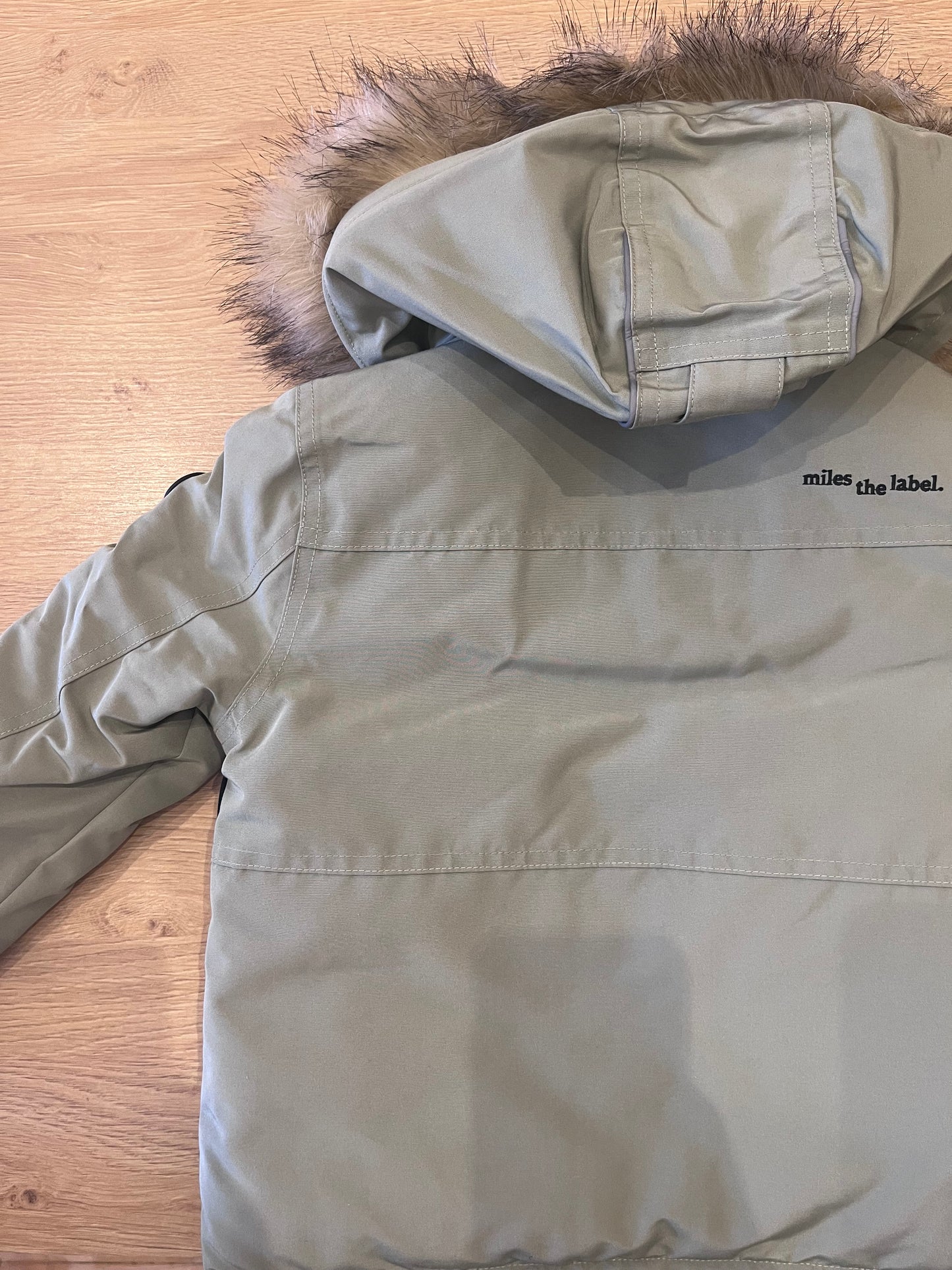 Hooded Parka | Dusty Green | Miles the Label