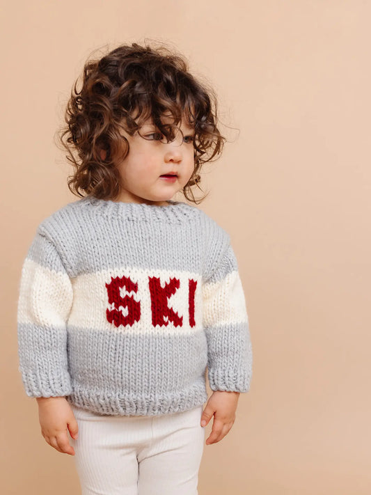 Ski Sweater | Bowie Grey | The Blueberry Hill