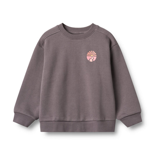 Sweatshirt Ellis | Purple Stone | Wheat Kids