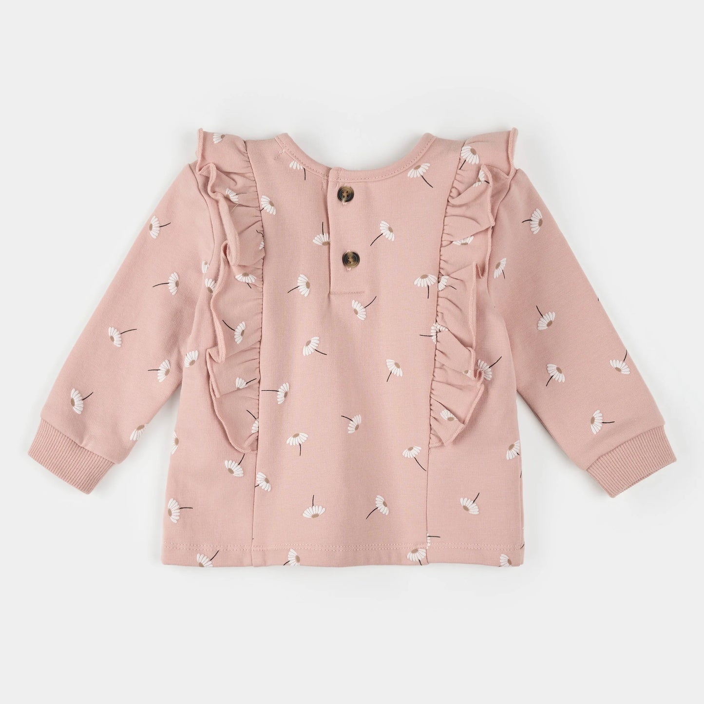 Daisy Print on Rose 2PC Set | Petit Lem