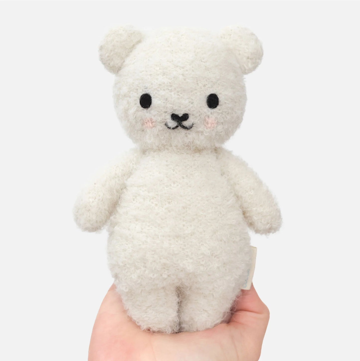 Baby bouclé bear (Ivory) | Cuddle + Kind