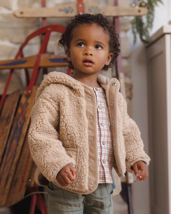 Winter Jacket | Latte | Quincy Mae