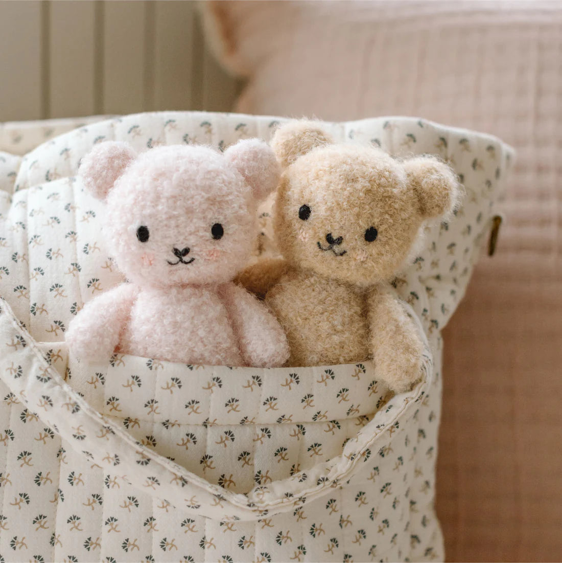 Baby Boucle Bear | Strawberry | Cuddle + Kind