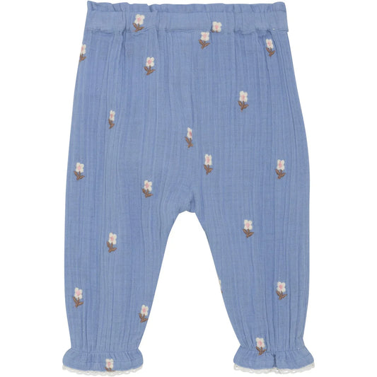 Infant Embroidery Muslin Pants | Infinity | En Fant