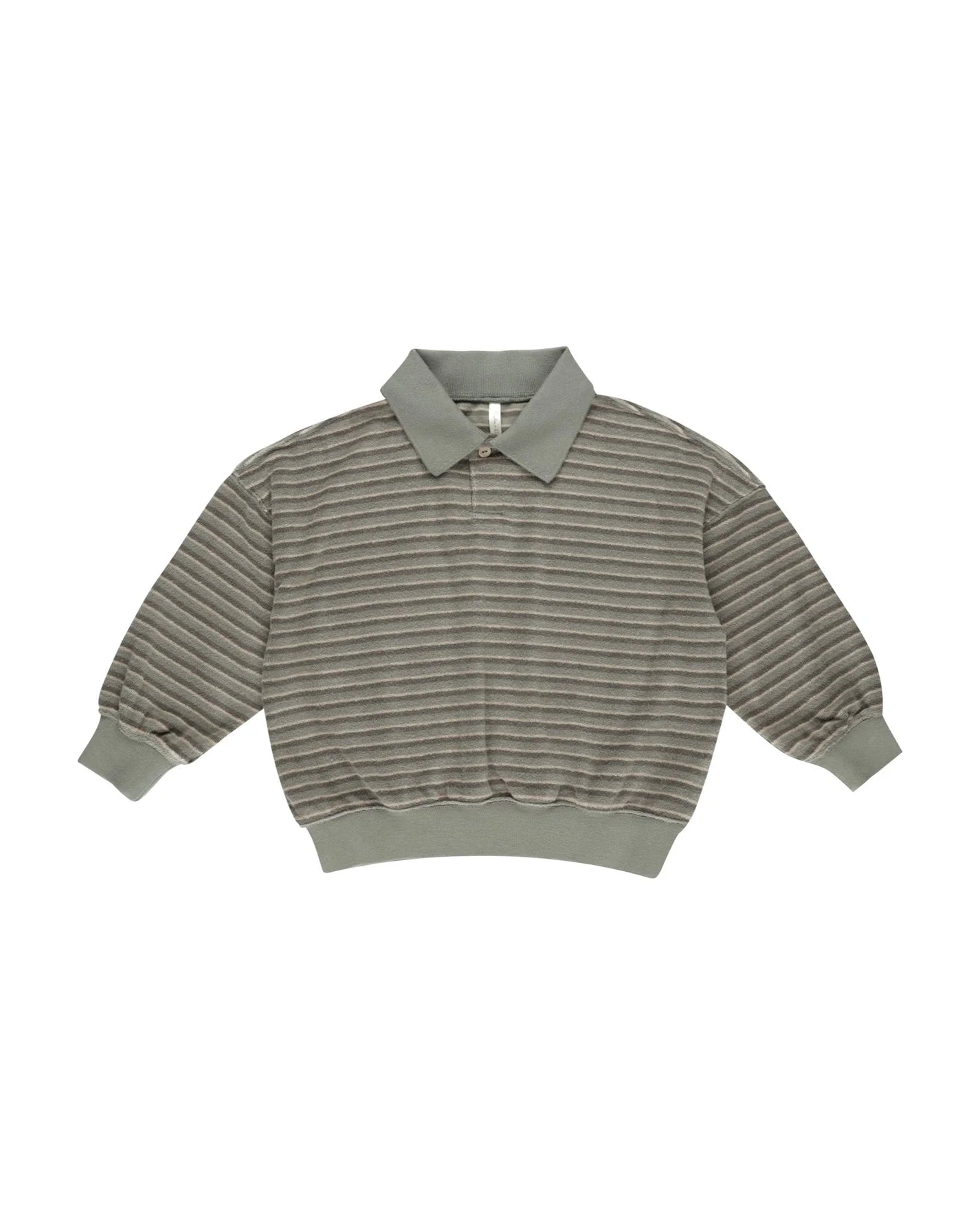 Collared Sweatshirt | Retro Stripe | Rylee & Cru