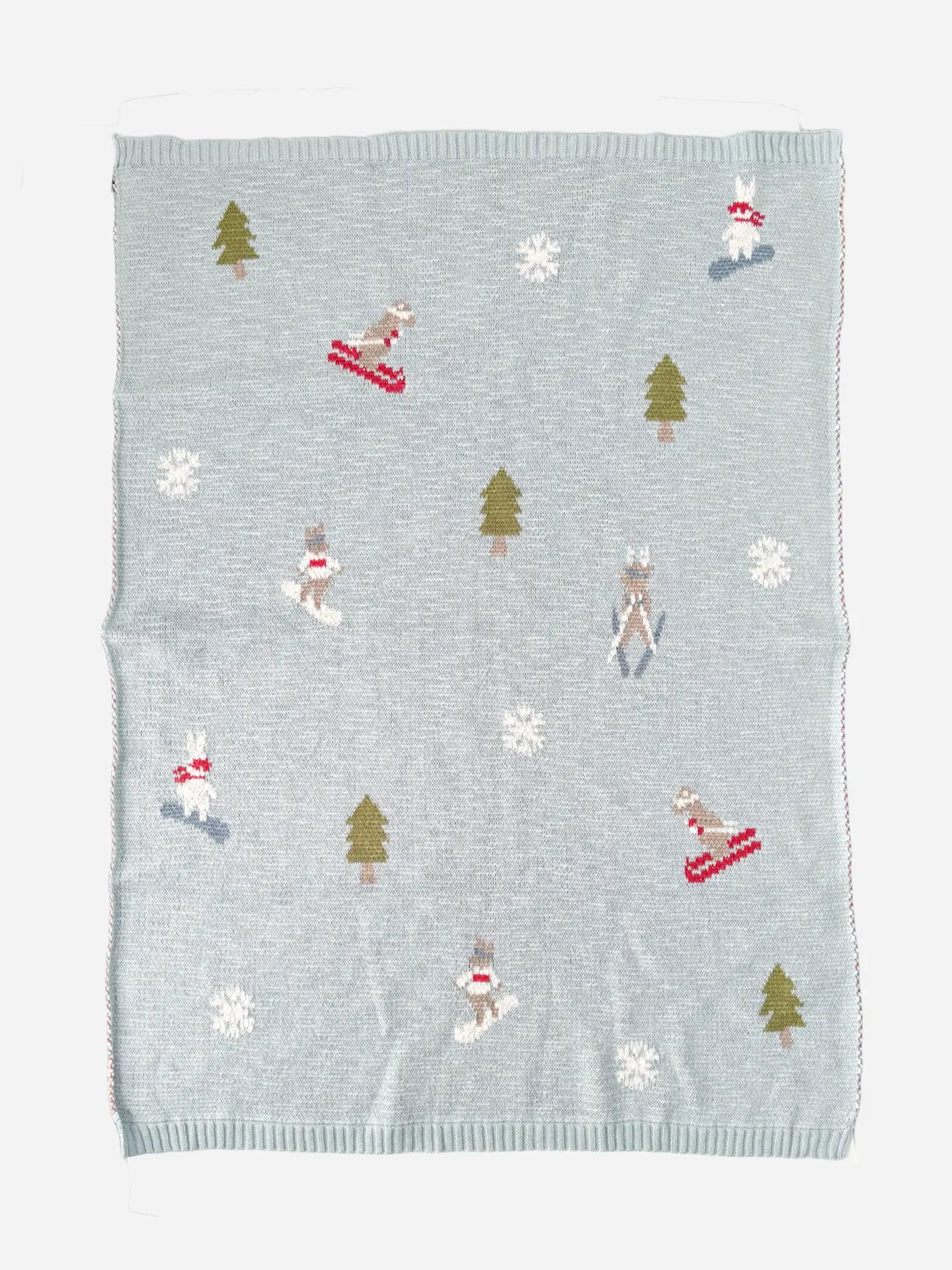 Ski Blanket | Organic Cotton | The Blueberry Hill