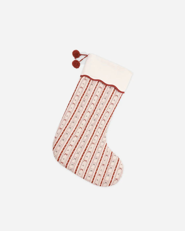 Noel Stocking | Candy Cane Lane | Rylee & Cru