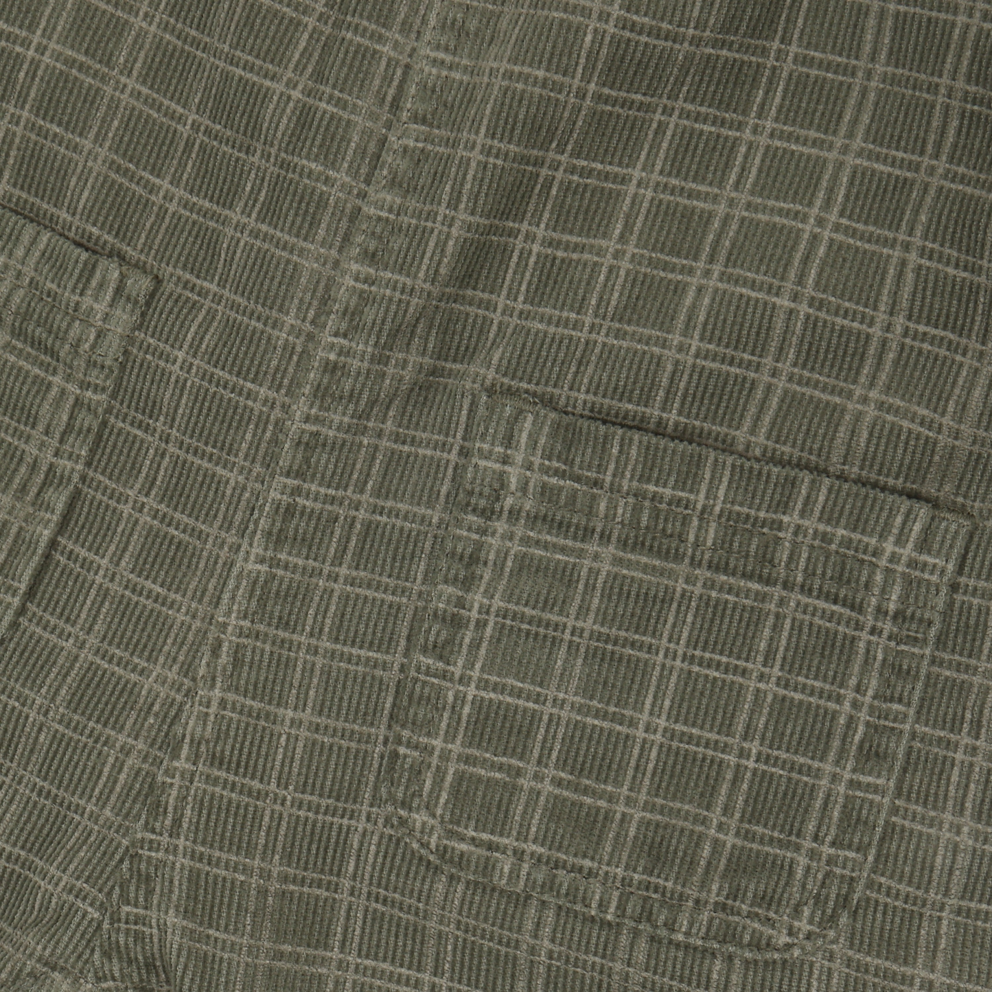 Corduroy Overalls (with Lining) | Green Plaid | Minymo