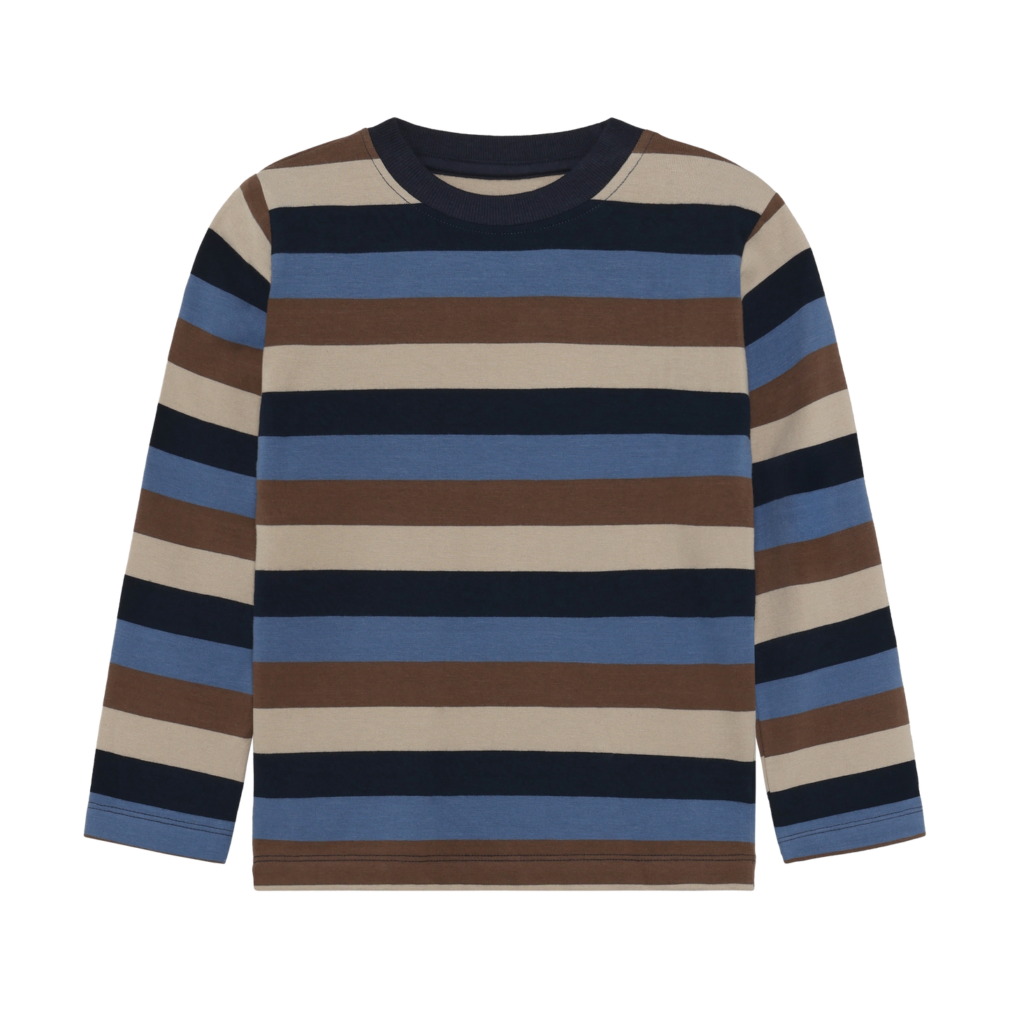 Long Sleeve TShirt | Blue Stripe | Minymo