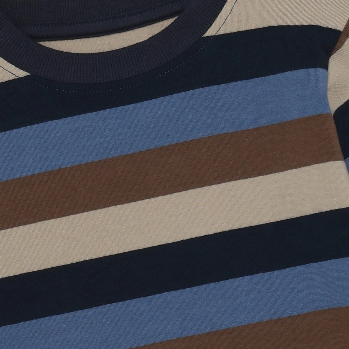 Long Sleeve TShirt | Blue Stripe | Minymo