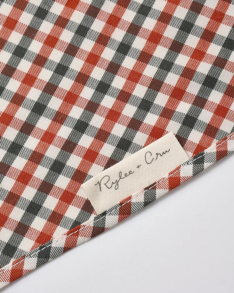 Dog Bandana | Holiday Gingham | Rylee & Cru