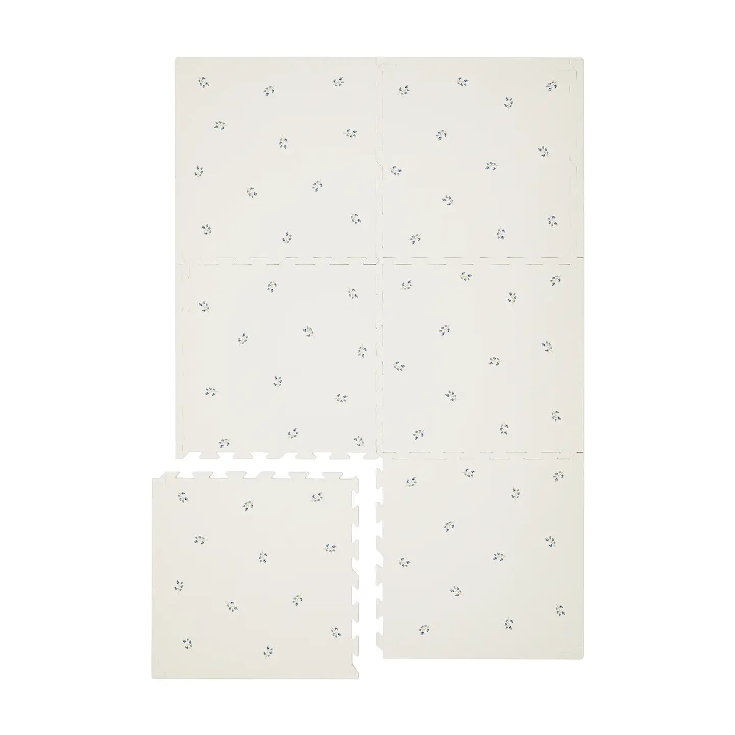 Foam Puzzle Play Mat | Blueberry Natural | 3 Sprouts