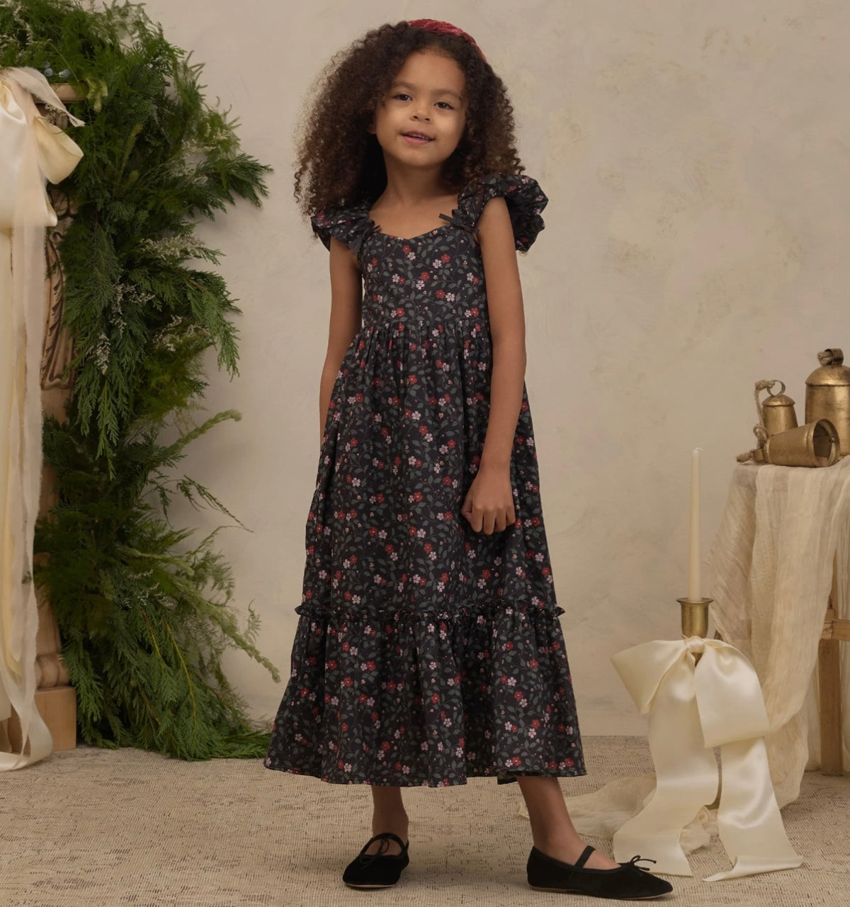 Nanette Dress | Winter Vines | Noralee