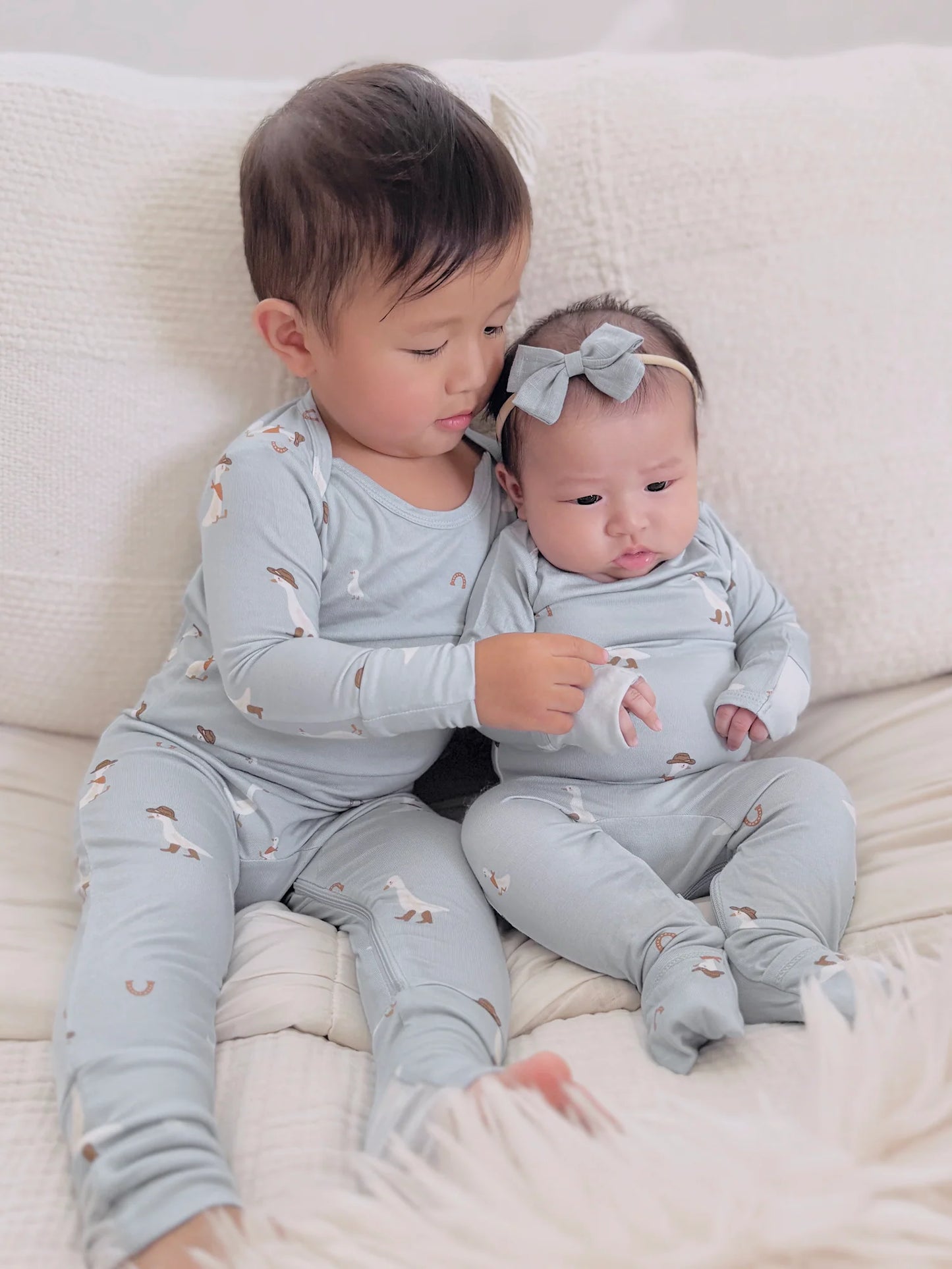 Convertible Footie | günamüna | Cowboy Goose