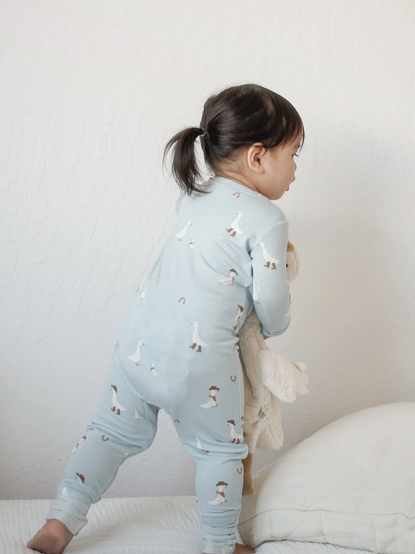 Convertible Footie | günamüna | Cowboy Goose