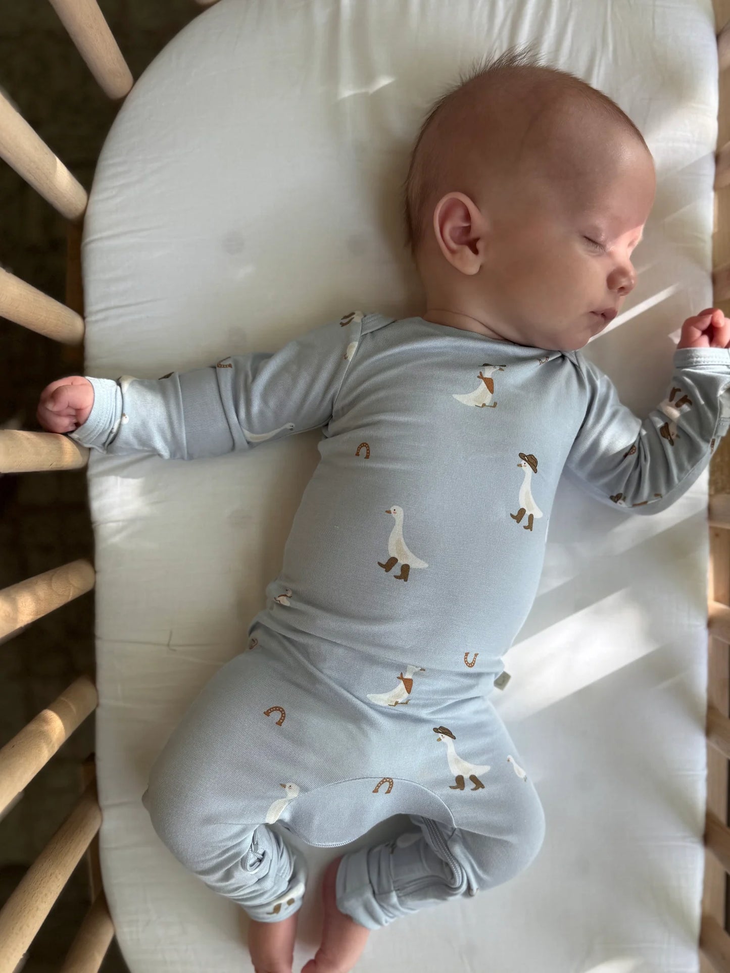 Convertible Footie | günamüna | Cowboy Goose