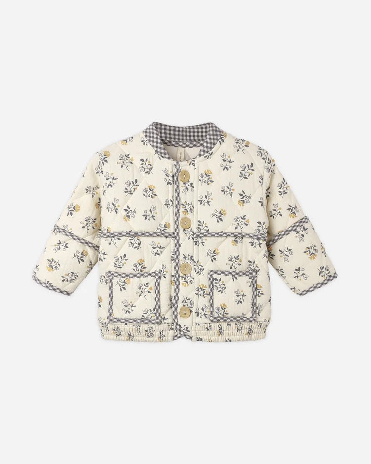 Roxie Jacket | French Floral | Quincy Mae