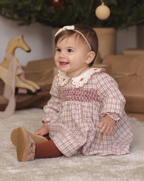 Callie Dress | Christmas Plaid | Quincy Mae