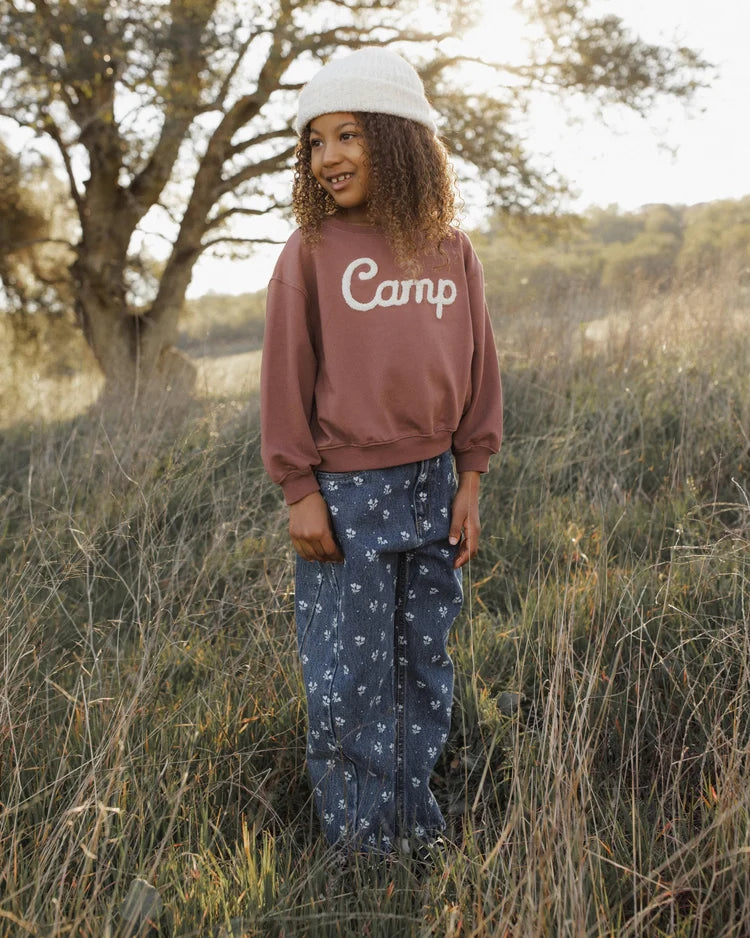 Barrel Pant | Heart Ditsy | Rylee & Cru