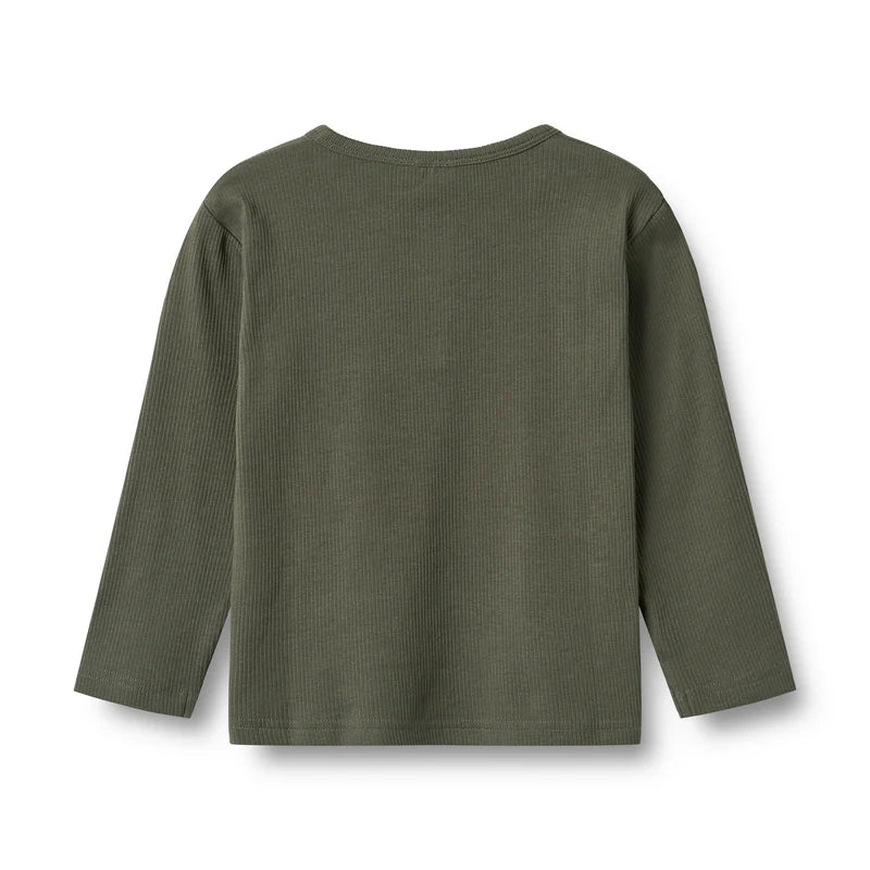 Long Sleeve Morris T | Winter Forest | Wheat Kids