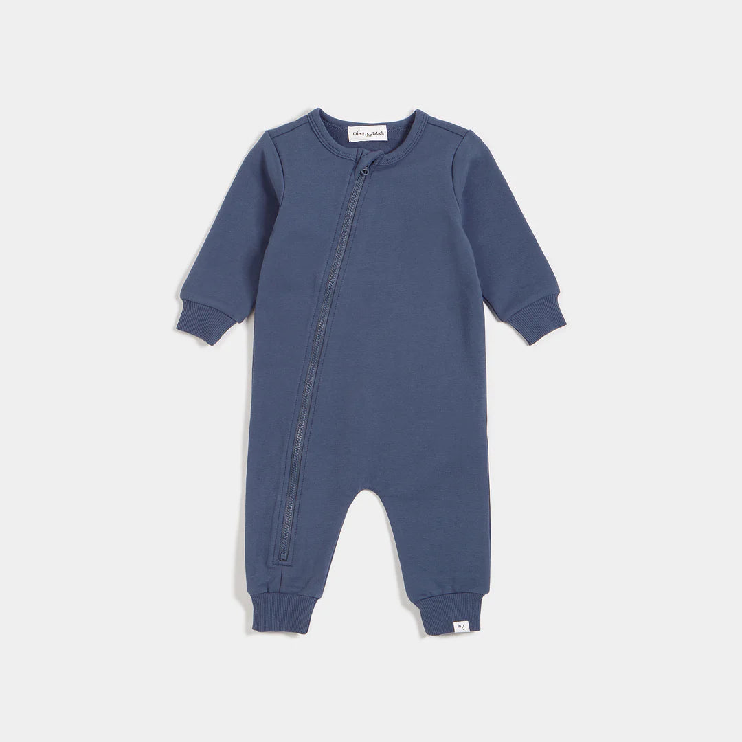 Miles Basics Vintage Blue Playsuit