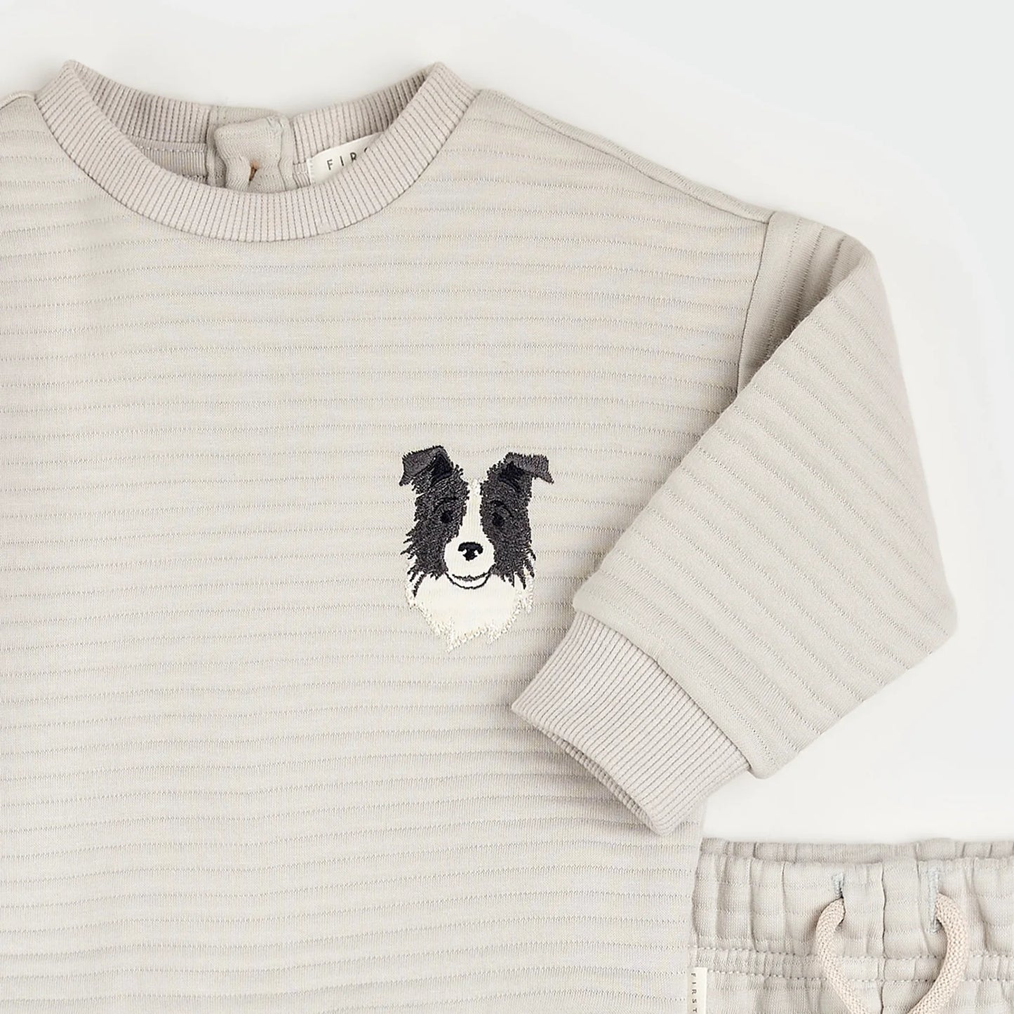 Lunar Rock Quilted Outfit Set | Petit Lem