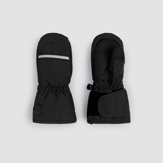 Jet Black Mittens | Miles The Label